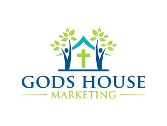 Gods House Marketing logo design by ingepro
