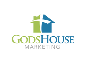 Gods House Marketing logo design by kunejo