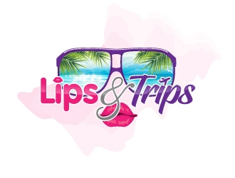 Lips & Trips logo design by jaize