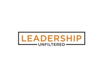 Leadership Unfiltered logo design by sabyan