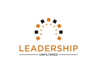 Leadership Unfiltered logo design by sabyan