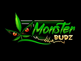 Monster Budz logo design by DreamLogoDesign