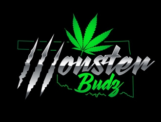 Monster Budz logo design by DreamLogoDesign