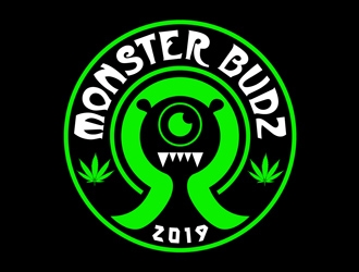 Monster Budz logo design by DreamLogoDesign