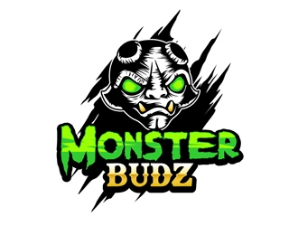 Monster Budz logo design by DreamLogoDesign