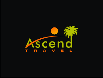 Ascend Travel logo design by bricton