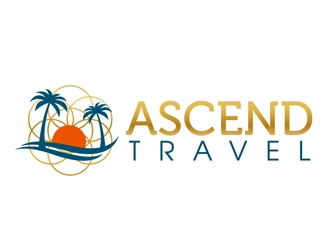 Ascend Travel logo design by DreamLogoDesign