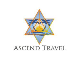 Ascend Travel logo design by keylogo