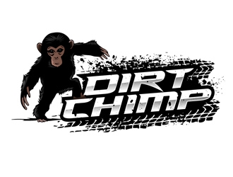 Dirt Chimp logo design by DreamLogoDesign