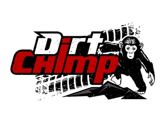 Dirt Chimp logo design by DreamLogoDesign