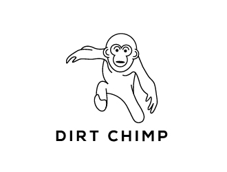 Dirt Chimp logo design by my!dea
