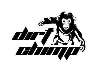 Dirt Chimp logo design by WRDY