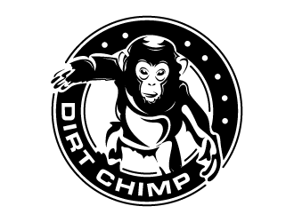 Dirt Chimp logo design by WRDY