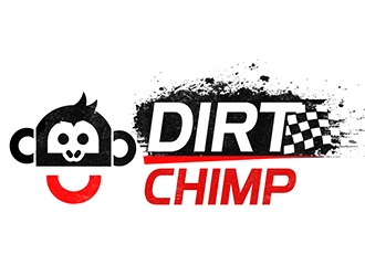 Dirt Chimp logo design by PrimalGraphics