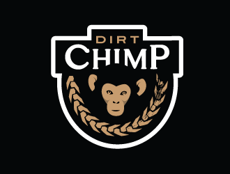 Dirt Chimp logo design by mppal