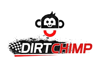 Dirt Chimp logo design by PrimalGraphics