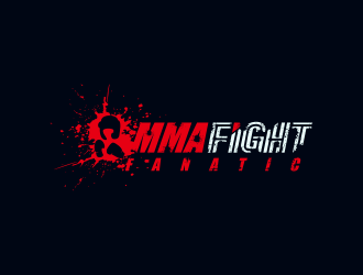 MMA Fight Fanatic logo design by goblin