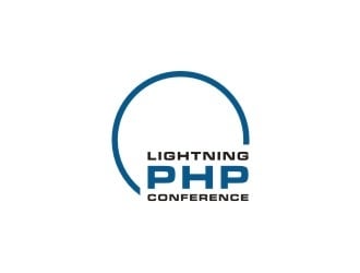 LIGHTNING PHP CONFERENCE logo design by sabyan