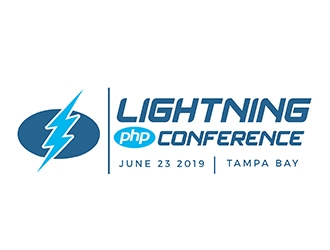 LIGHTNING PHP CONFERENCE logo design by PrimalGraphics
