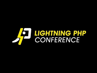LIGHTNING PHP CONFERENCE logo design by azure