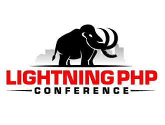 LIGHTNING PHP CONFERENCE logo design by ElonStark