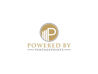 Powered by VantagePointe logo design by bricton