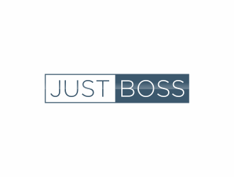 Just Boss logo design by santrie