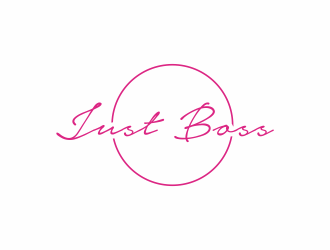 Just Boss logo design by santrie