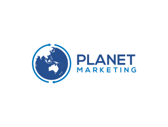 Planet Marketing logo design by RIANW