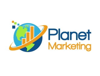 Planet Marketing logo design by kgcreative