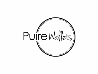 PuireWallets logo design by santrie