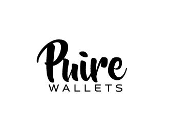 PuireWallets logo design by ElonStark