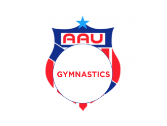 AAU Gymnastics logo design by Greenlight