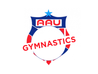 AAU Gymnastics logo design by Greenlight