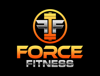 Force Fitness logo design by kunejo