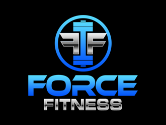 Force Fitness logo design by kunejo