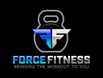 Force Fitness logo design by jaize