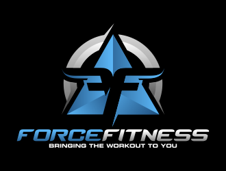 Force Fitness logo design by ekitessar