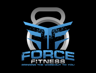 Force Fitness logo design by ekitessar