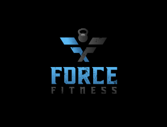 Force Fitness logo design by schiena
