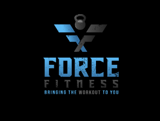 Force Fitness logo design by schiena