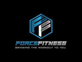 Force Fitness logo design by pencilhand