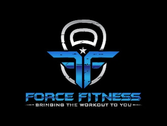 Force Fitness logo design by usef44