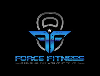 Force Fitness logo design by usef44