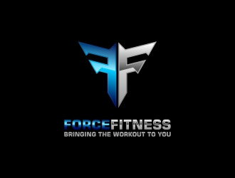 Force Fitness logo design by yunda
