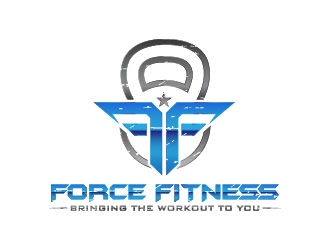 Force Fitness logo design by usef44