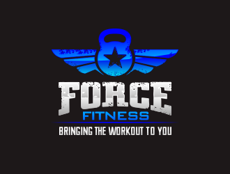 Force Fitness logo design by YONK