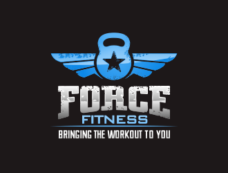 Force Fitness logo design by YONK
