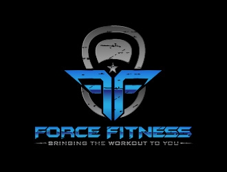 Force Fitness logo design by usef44