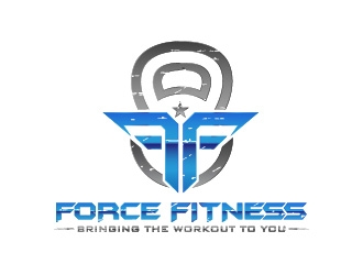Force Fitness logo design by usef44